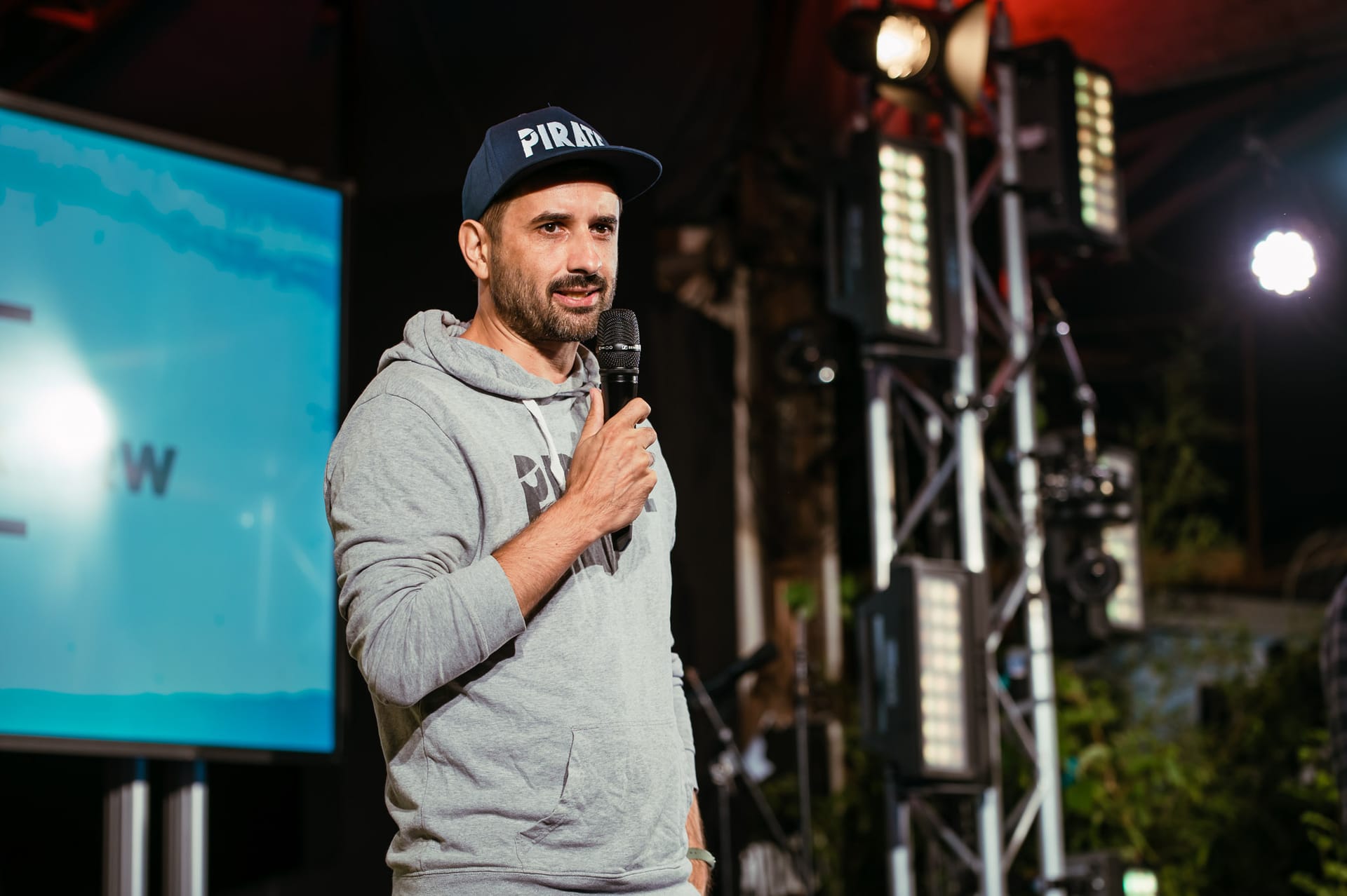 Manuel Koelman beim PIRATE Summit